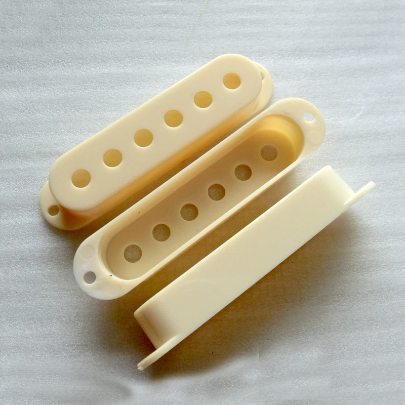 Винтажная кремовая Крышка для гитары с одной катушкой, 48/50/52 мм