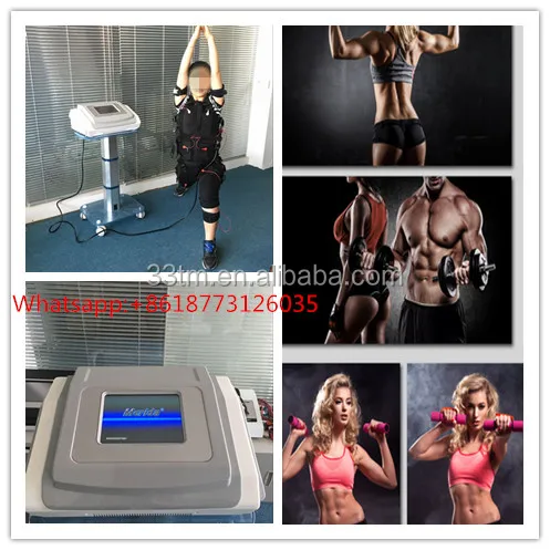 Factory Price EMS suit wireless ems fitness electro stimulation machines