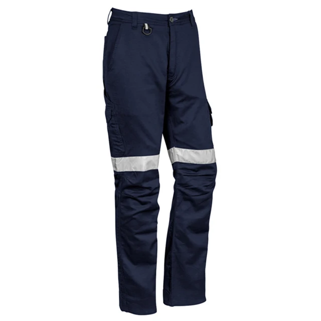 Work Pants 280gsm Codura Pockets And Zippers, Durable Cargo Work Pants Contrast Knee Pads Cordura work trousers