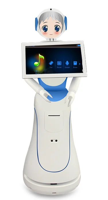 Artificial intelligence robot humanoid educational interactive robot in platform