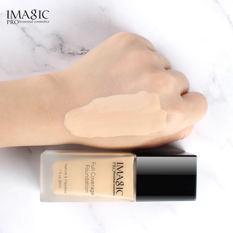 IMAGIC Newly High End Makeup Light Style Liquid Foundation For Face With 5 Colors Option