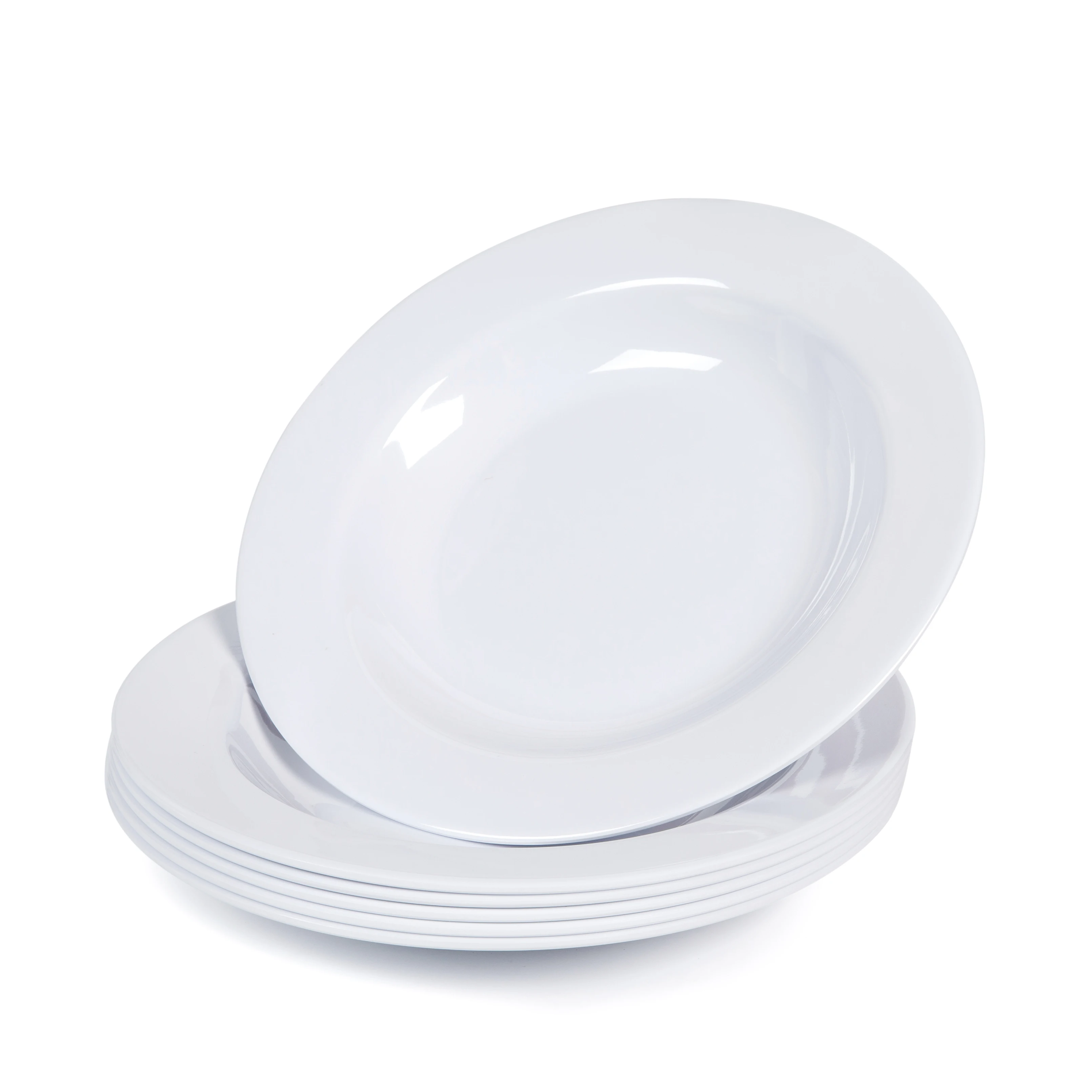 Homeware daily use dishwasher safe 9' melamine soup plate/deep plate