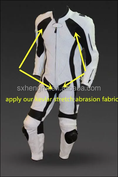 aramid abrasion fabric for motorcycle racing suit protective fabric