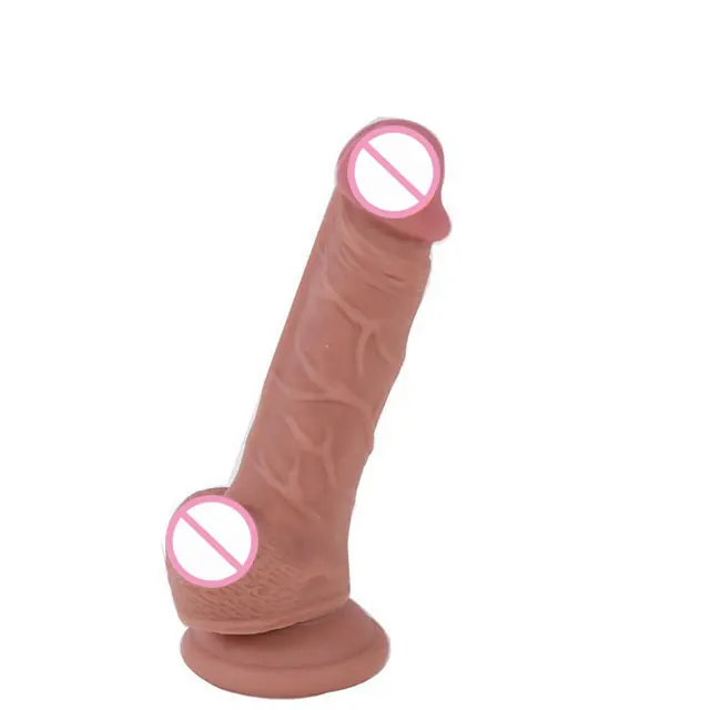 Big medical silicone Adult toy realistic dildo for women strap on dildo