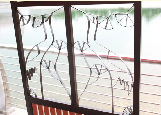 Outdoor garden waterproof iron pavilion tent with table and chairs