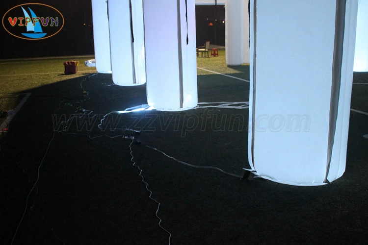 High quality giant inflatable tent house outdoor tent with led light