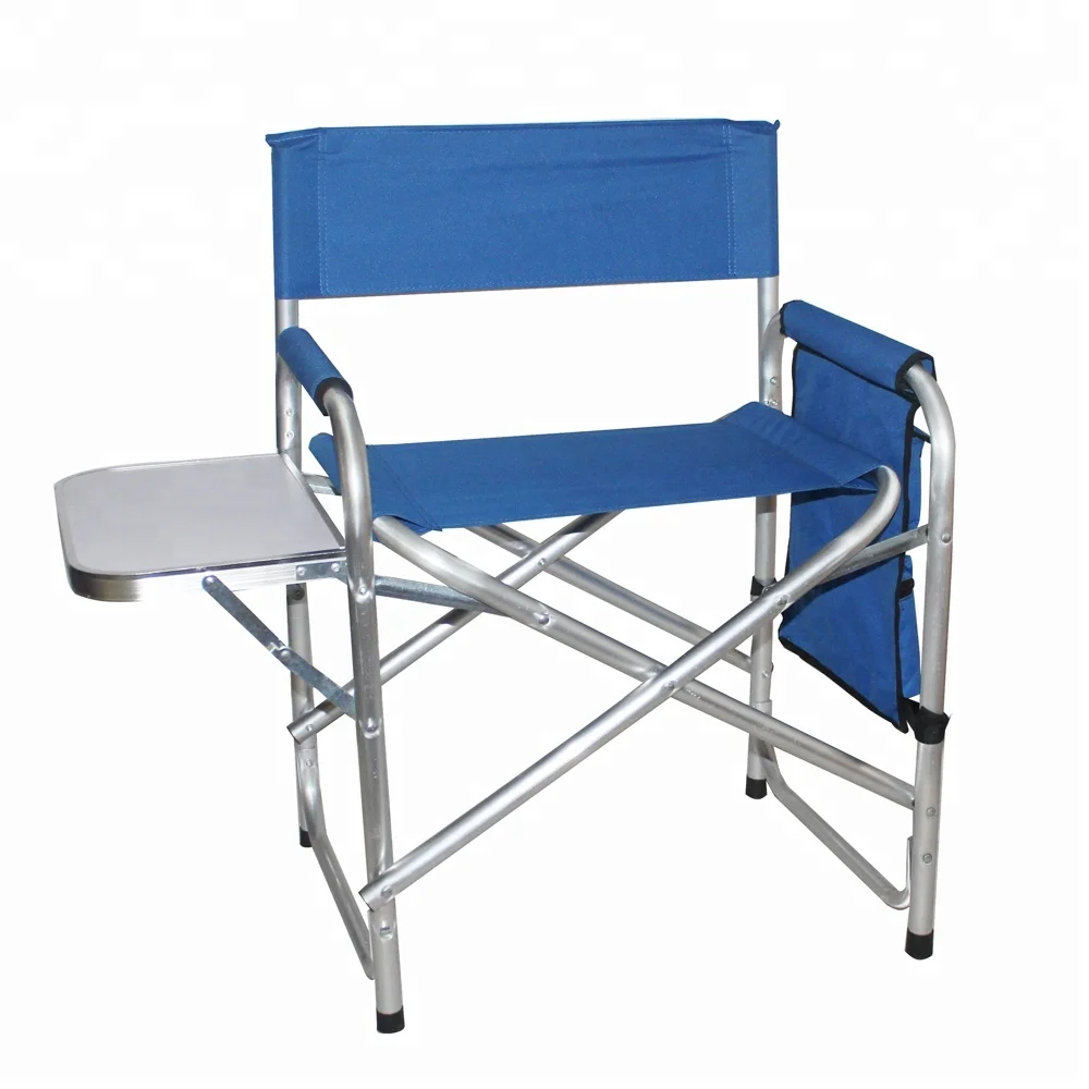  Portable Tall Aluminum Folding Director Chair