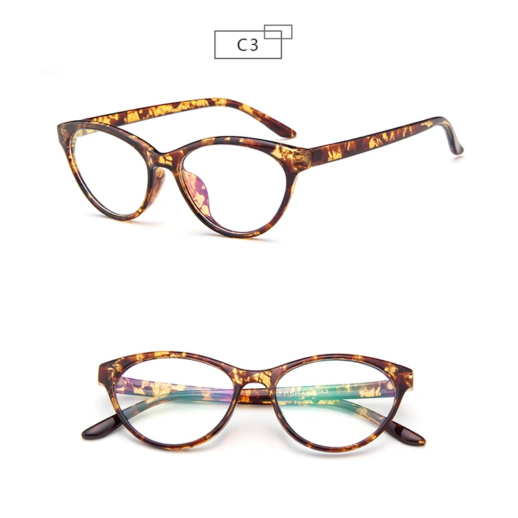 Oversized Fashion Big Frame Retro Vogue Cat Eye Optical Glasses Frames