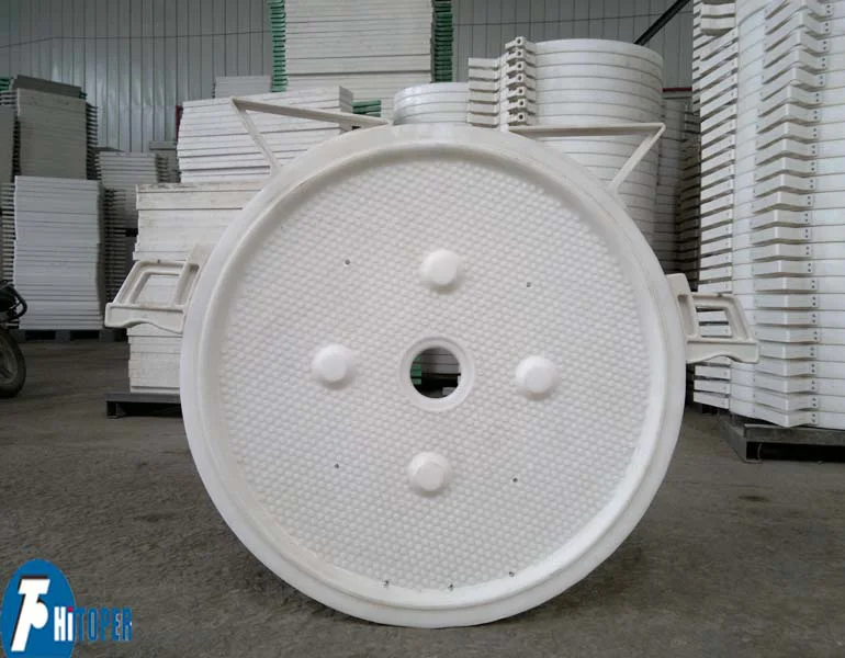 Clay sludge filters, round plate filter press for clay/ceramic sludge dewatering