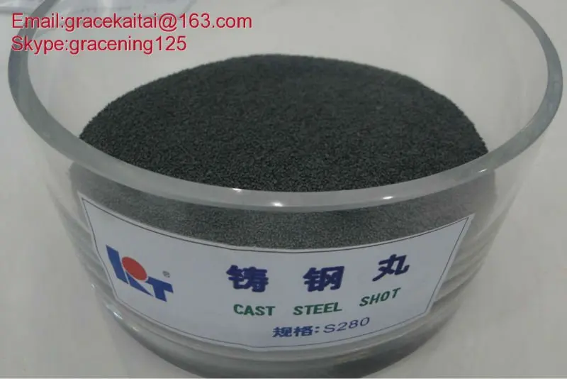 KAITAI  Brand Best selling Cast Steel shot S280 0.8mm Shot blasting for surface cleaning