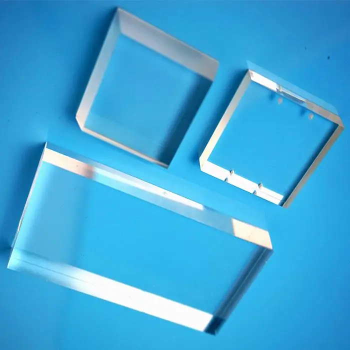 High quality high pressure polish quartz plate sheet polished