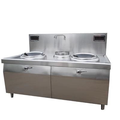 Induction Wok Cooker Commercial Stainless Steel Wok Induction Cooker Industrial Induction Cooker