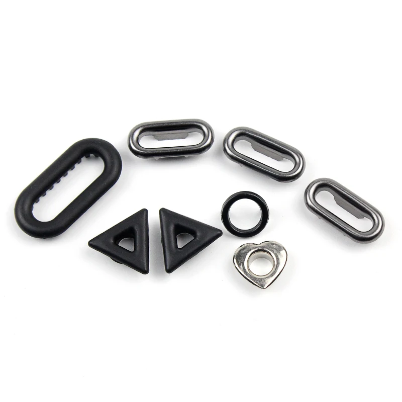 Good Price Wholesale or OEM Service Metal Square Triangle Rectangle Hexagon Oblong Oval Eyelets
