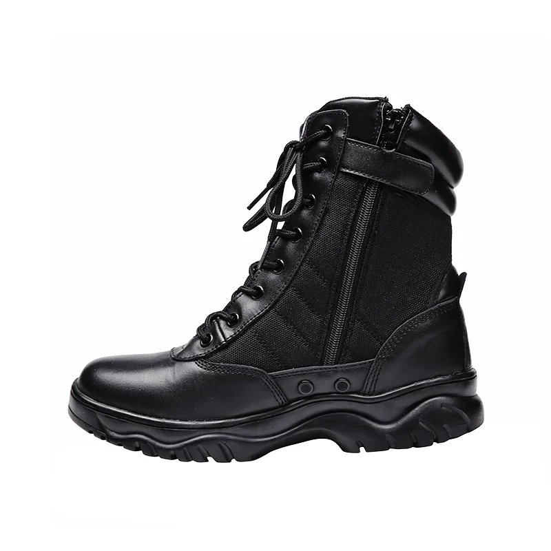 waterproof army combat shoes police tactical military boots