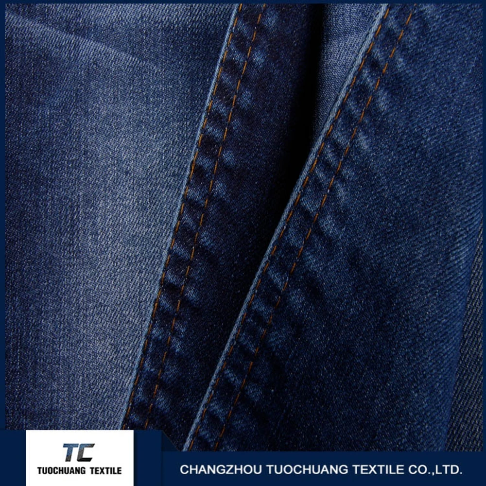 100% cotton 14oz twill denim high content black kevlar denim fabric