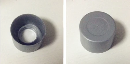 Customized Printed Voss Sports Water Bottle with Colored Plastic Cap