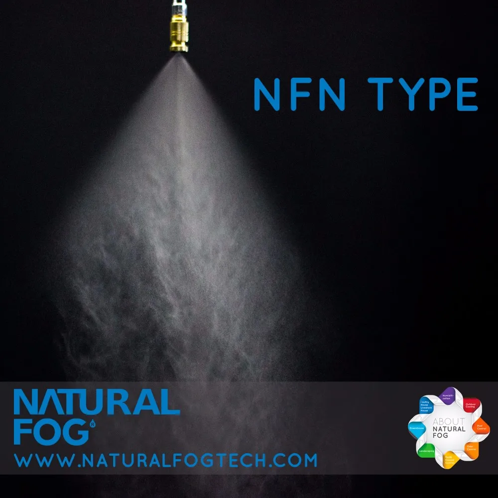 Taiwan Natural Fog Greenhouse Anti Drip Water Mist Nozzle