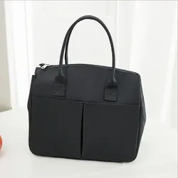 BEARKY direct factory customized reusable thermal insulated cooler lunch bag custom logo women wholesale lady lunch tote bag
