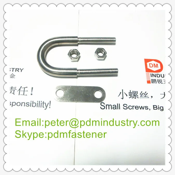 Stainless Steel 316 M14 U bolt