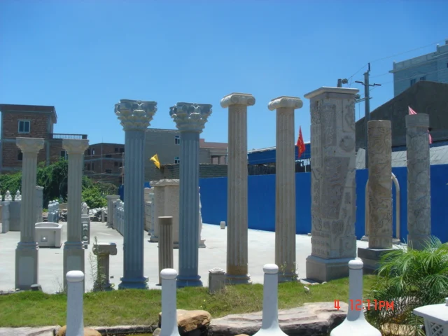 
Roman stone columns 