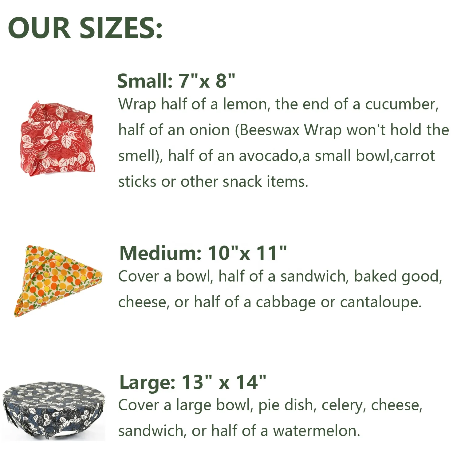 2022 Amazon Hot Sellers Sustainable Eco Friendly Products beeswax Fresh-keeping Cloth beeswax Food Wraps Beeswax wrap