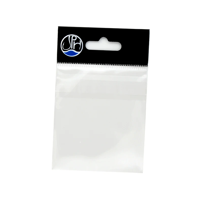 Small Jewelry pouch OPP CPP Plastic Bag Header Card Bag With Adhesive Tape For Fishing Hooks