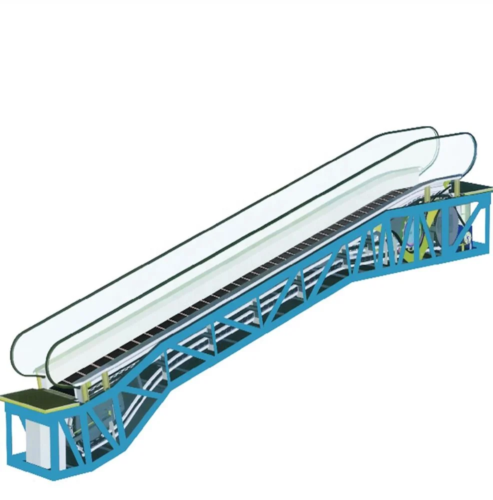 Наклонная высокоскоростная плоская прогулочная дорожка