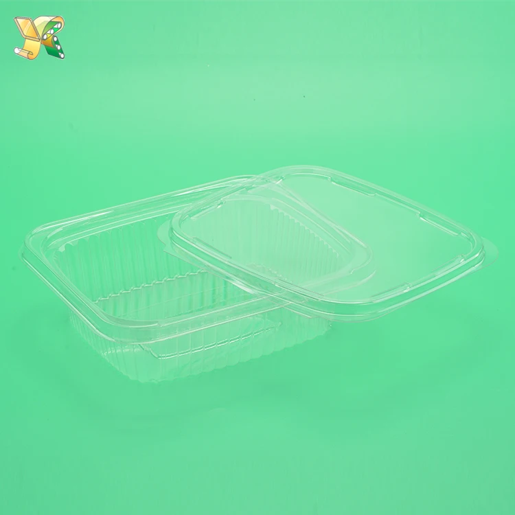 
Food grade fruit and vegetable packaging clamshell packing box 