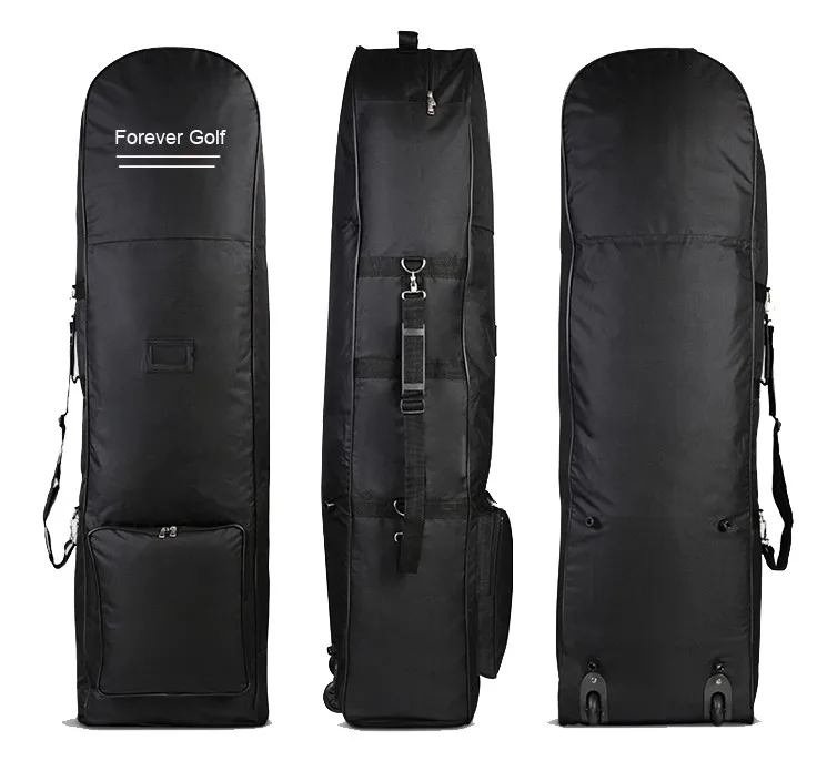 factory price golf travel bag cover with wheels