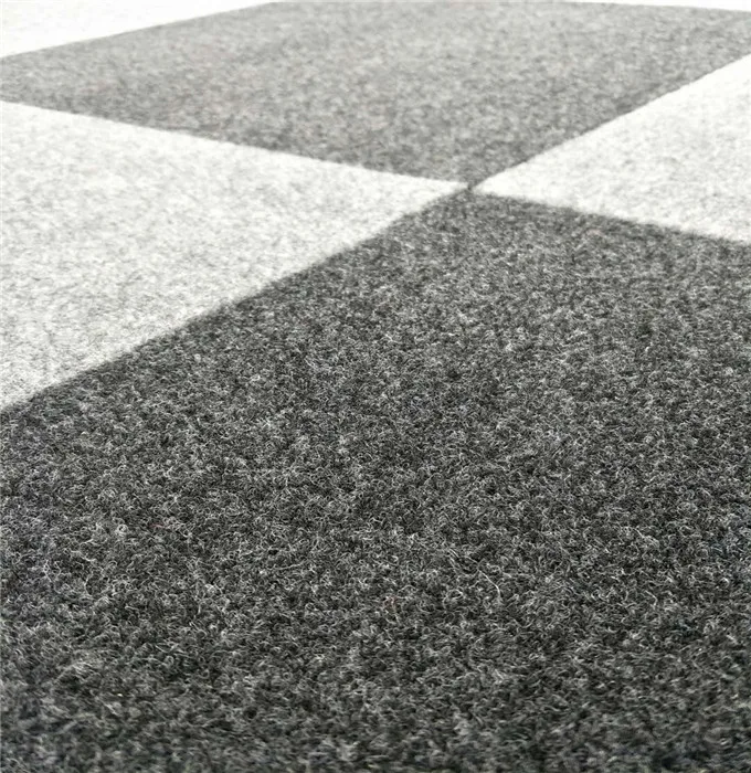 factory in china   carpets tiles with pvc backing