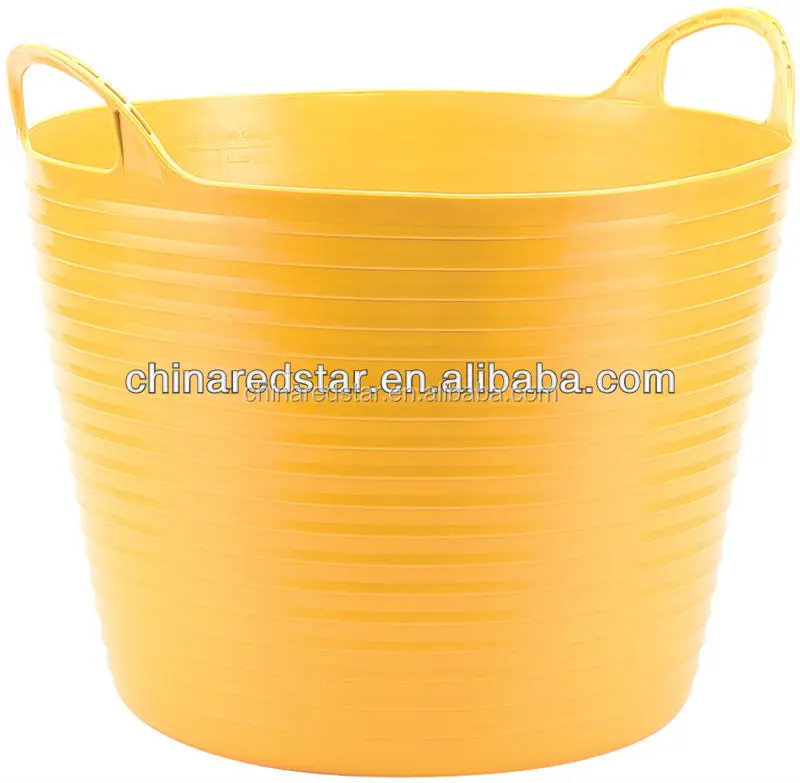 35L Hand-Hold Plastic Flexible Garden Buckets