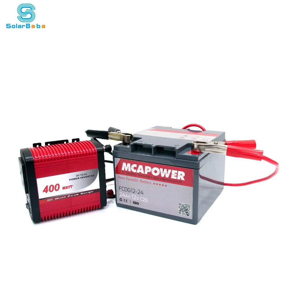 
400 watt 300w 12v to 220v USB 5V 5A DC to AC car power inverter small 