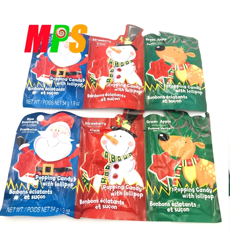 
Magic Pop Fruity Flavored Poping Candy with lollipoping 