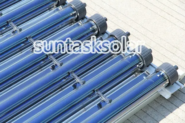 Suntask 50% Higher Power Output Heat Pipe Vacuum Tube Solar Collector with CPC Reflector (SHC20)