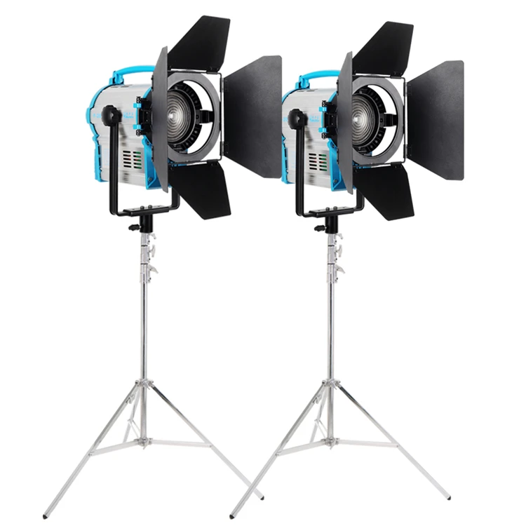 Yidoblo led focusable spotlight  F3500BI wth fresnel light lens 2800-9990K daylight balanced