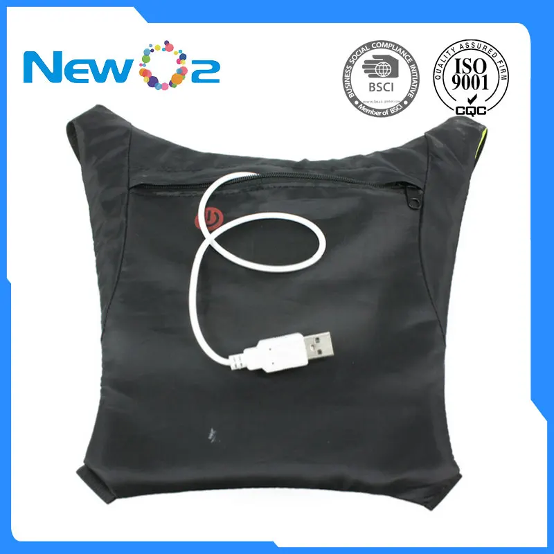 Trendy Turn Signal Light Reflective Wireless Control Water Resistant Night Safety Cycling Bike Outdoor Detachable LED Vest Pack