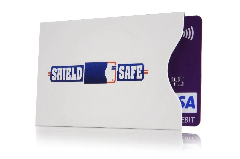 Coated paper credit card holders + passport blocking sleeves RFID blocking sleeves sets