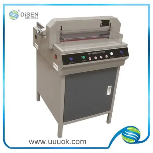 450 в + электрическая гильотина/резак для бумаги/машина резки бумаги на