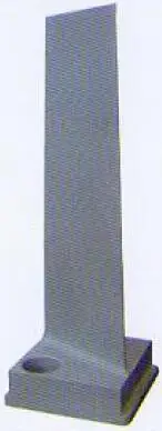 Сопловые лопатки 1-ой ступенидля газотурбины MS5000