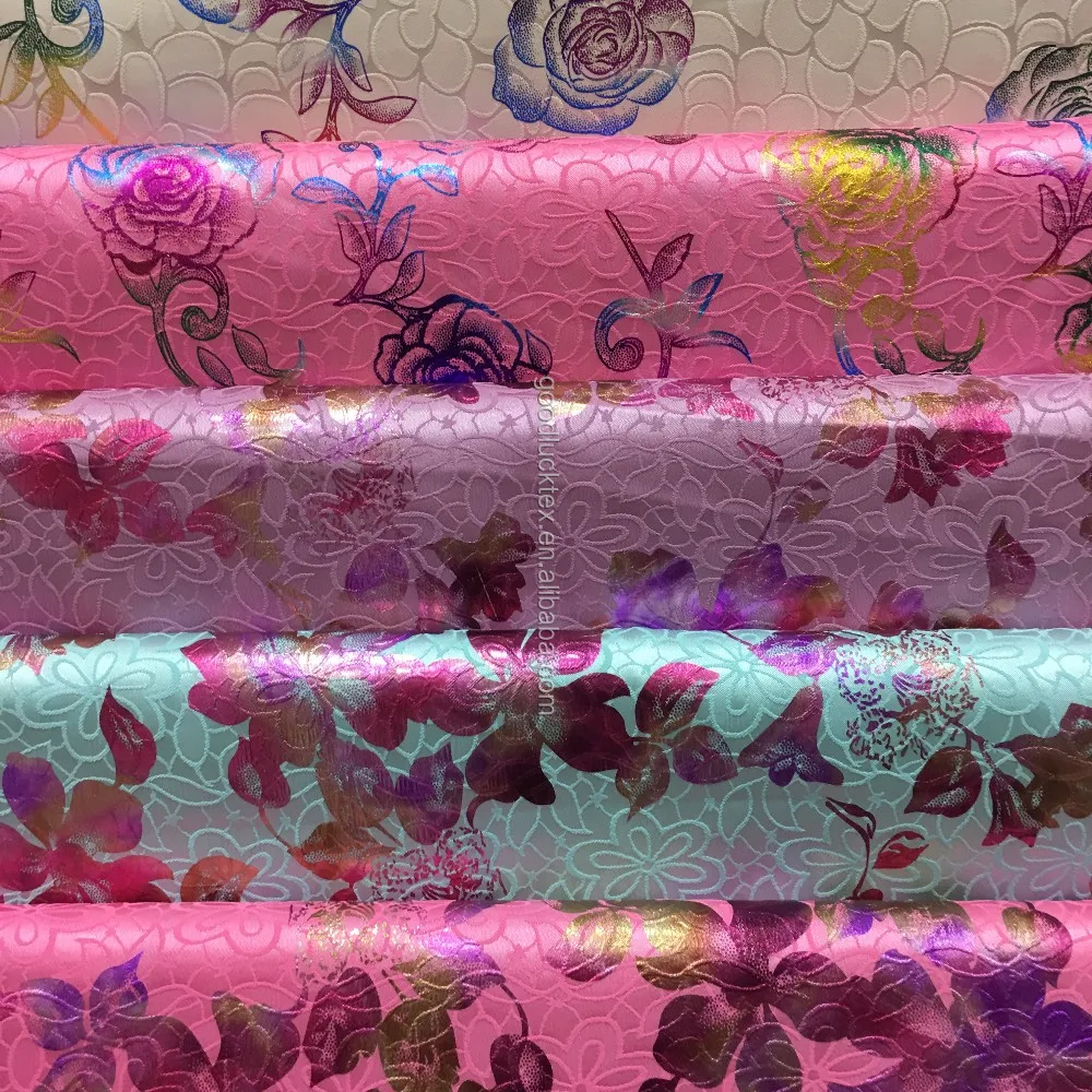New Machine Brocade Jacquard Textile For Lady Garment