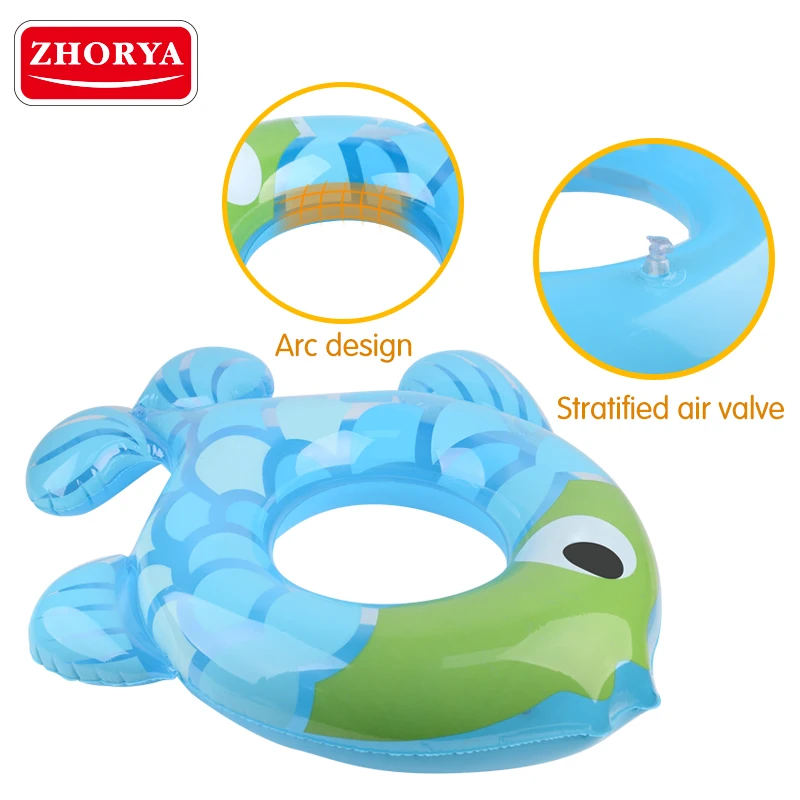 
 Детское надувное кольцо для плавания с рыбками, маленькое кольцо для плавания, Детский круг для плавания  