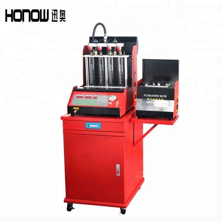 Fuel injector testing cleaning equipment for cars