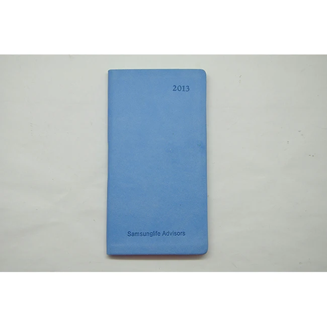 Fashion pocket size 2025 customized agenda fountain pen friendly diary GRS pu leather agenda FSC-Certified paper agenda