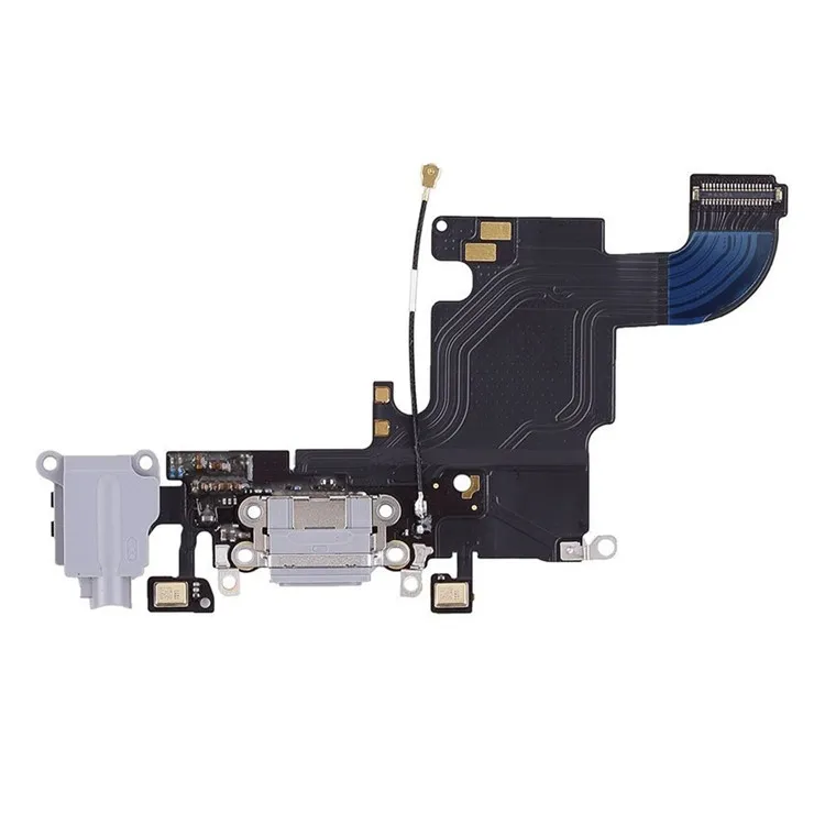 New repair parts for iPhone 6s 4.7 charging port charger dock connector flex cable Black