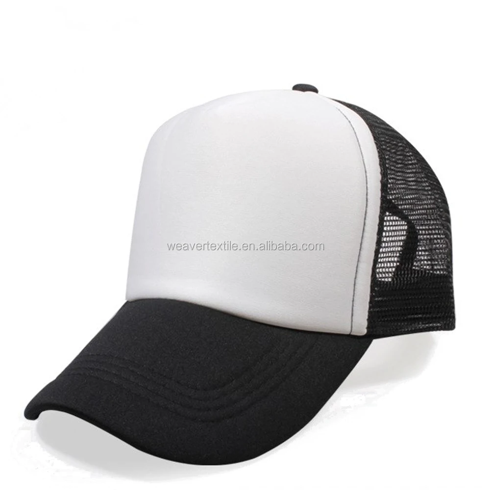 
Custom Plain Mesh Curved Bill Trucker Cap 
