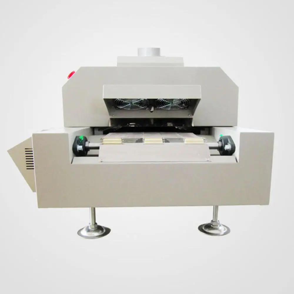 HOT sale Taian Puhui t960,infrared reflow 5 heating zone reflow oven for pcb assembly line