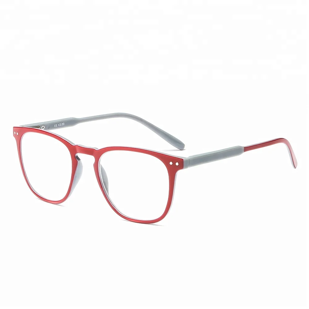 JH Retro Designer Wholesale Square Hyperopia Mens Women Fashion Optics Reading Glasses 2021