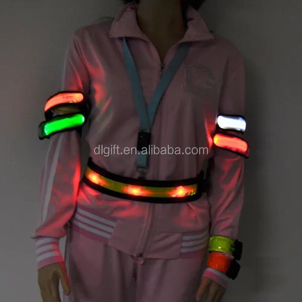 Hot Selling New Product Jogging Equipment With LED Light Wristband