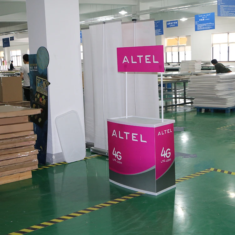 counter, exhibition booth stall, promotion stall