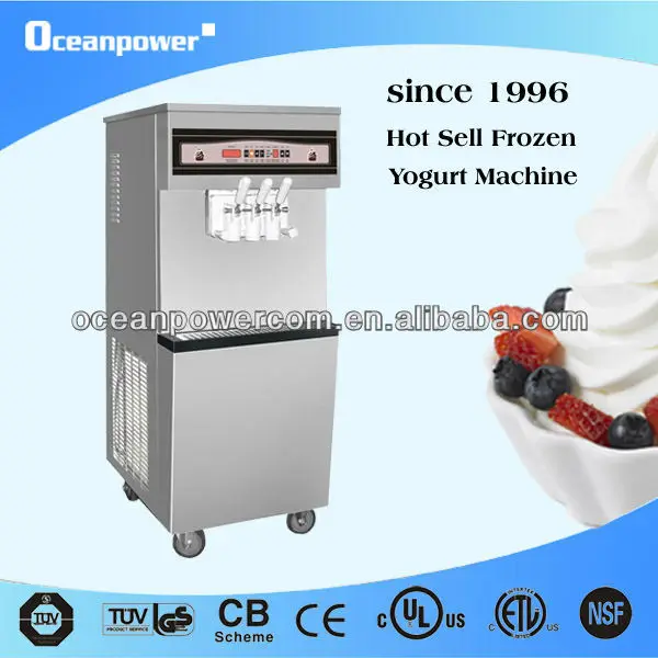 Professional soft ice cream freezer OP138CS frozen yogurt machine